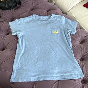 blue vineyard vines shirt